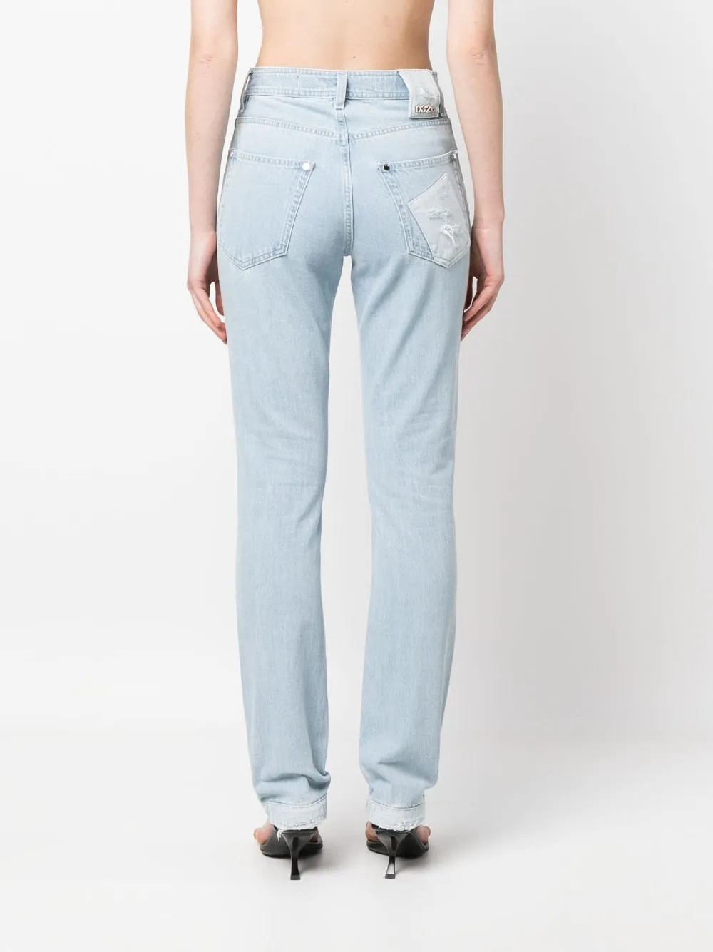 032 C Patchwork Organic Cotton Jeans