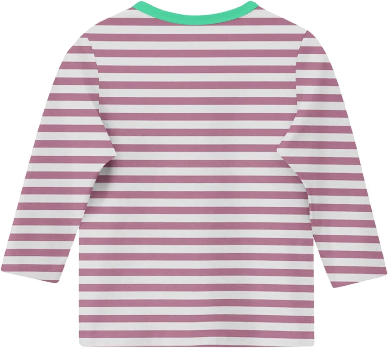 3/4 Length Sleeve Girls Tops Cute Graphic Tees Basic Crewneck Tops Trendy Blouses Back to School Outfits for Girls