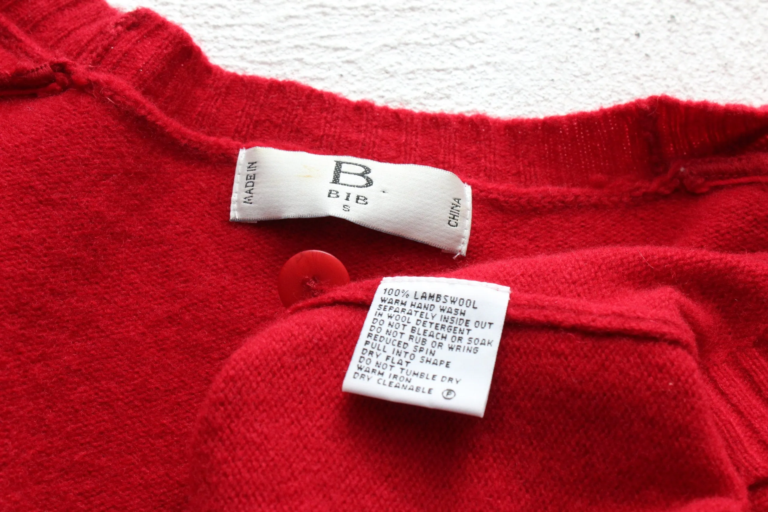 90s Pure Lambswool Oversized   Slouchy V Neck Cardigan