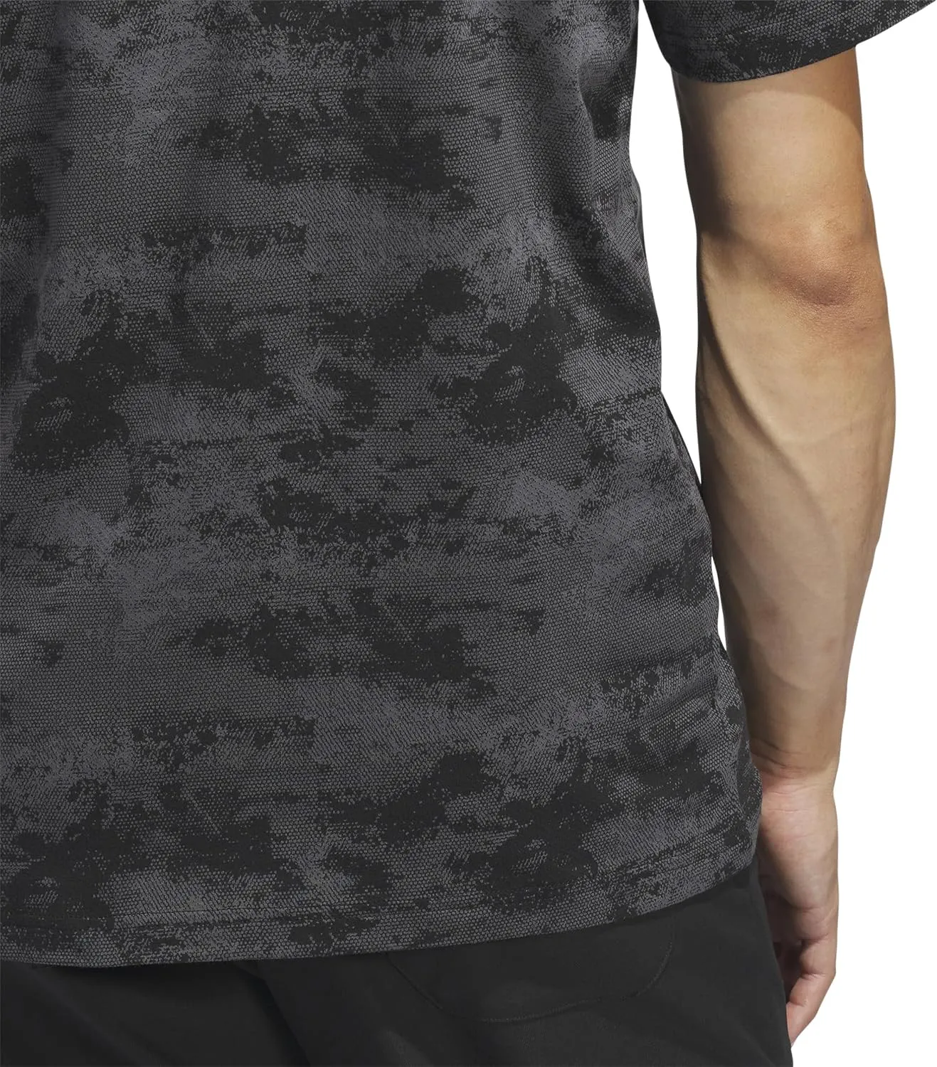 adidas Men's Go-to Printed Mesh Polo Shirt