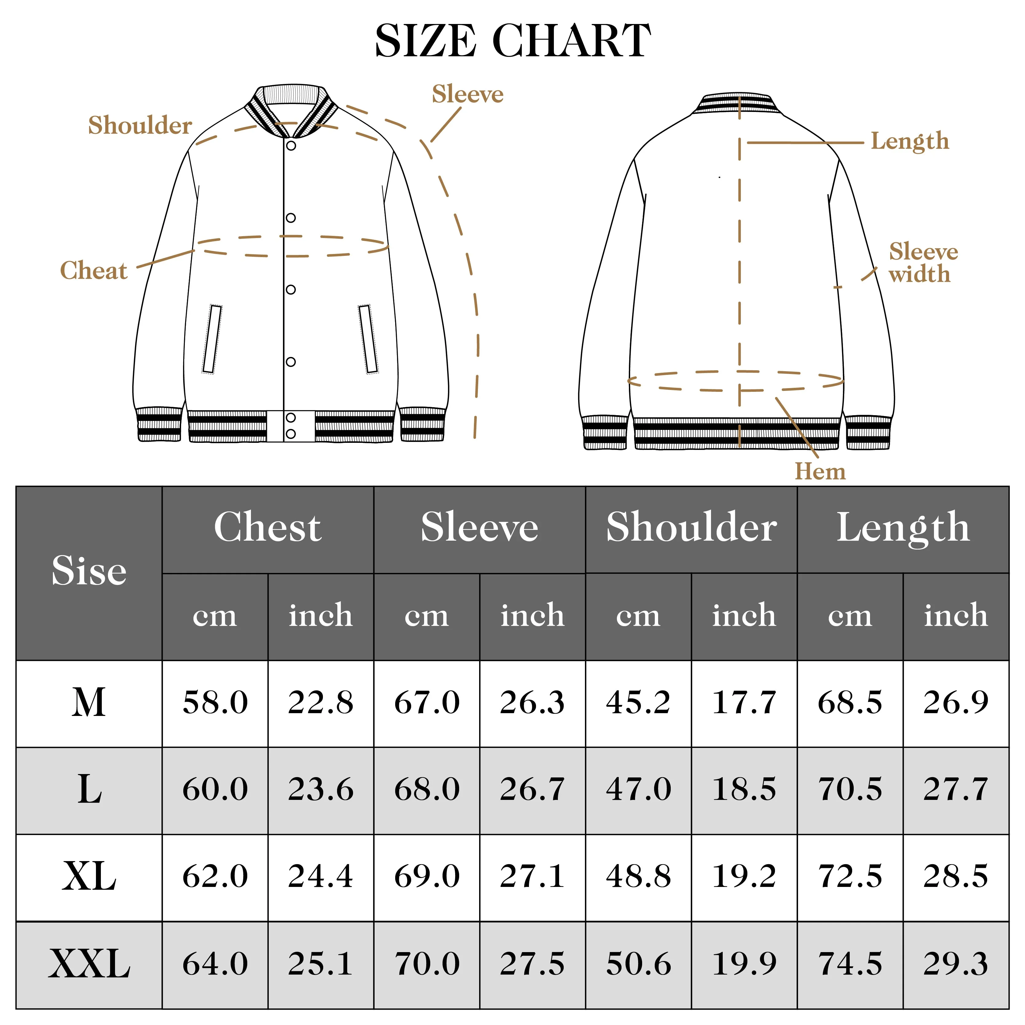 Baseball Bomber Jacket with Contrast Sleeves-Mexico Local Delivery