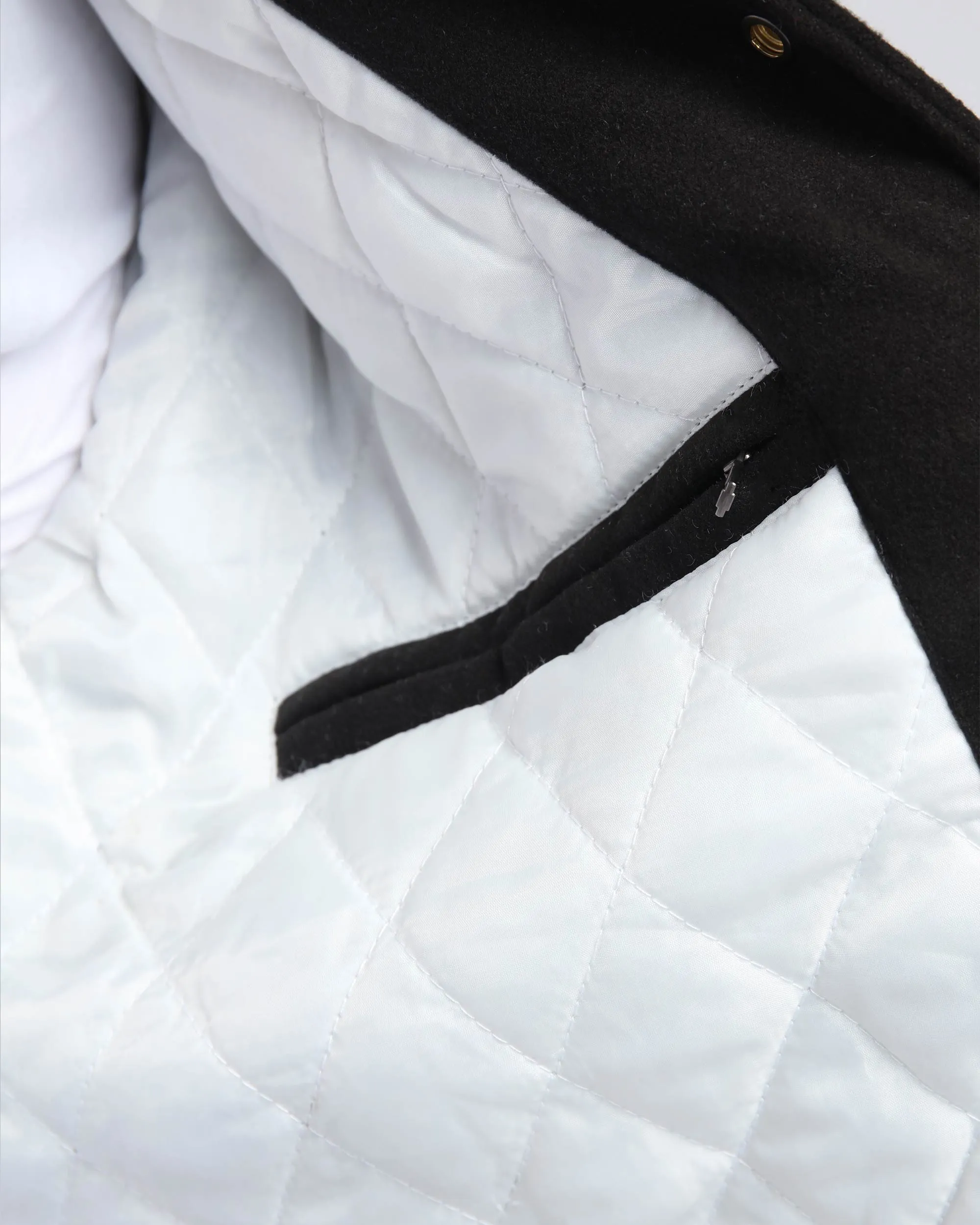 Baseball Bomber Jacket with Contrast Sleeves-Mexico Local Delivery