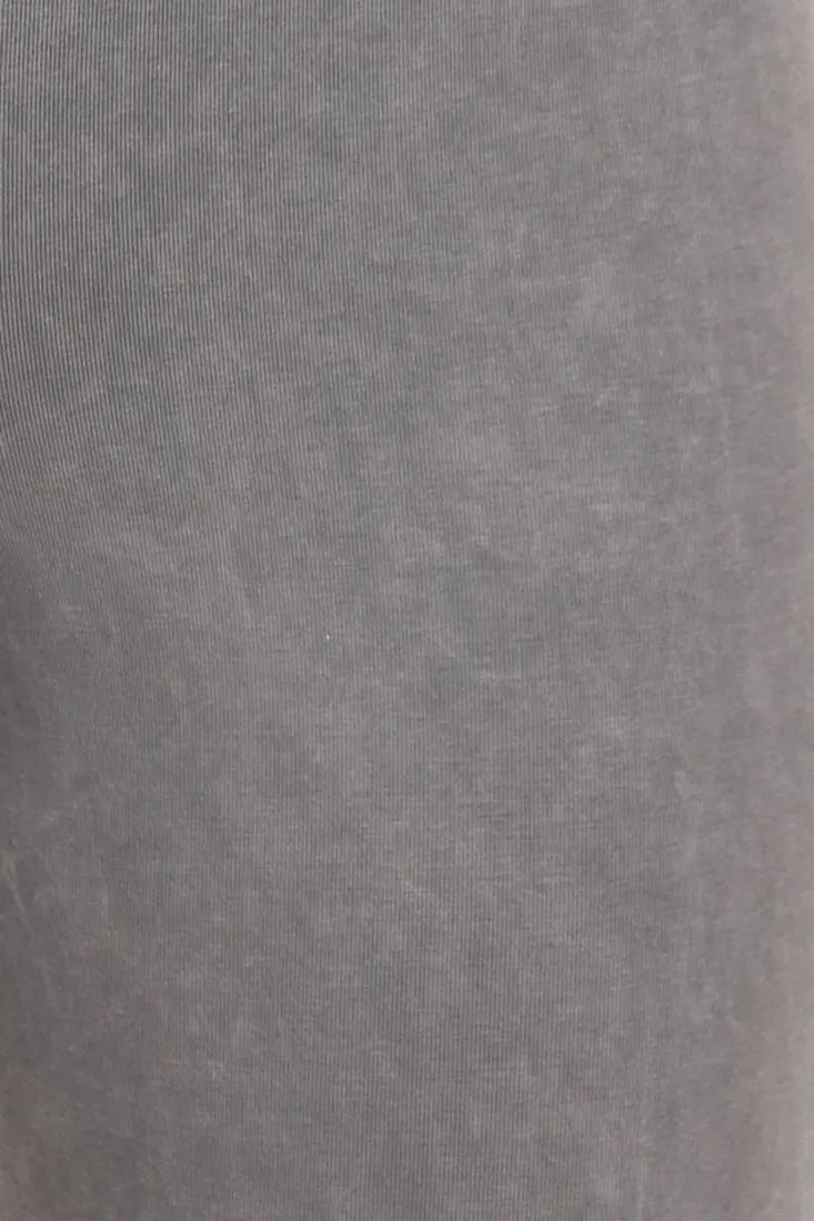 Bell Bottoms Denim Colored Yoga Pants Light Gray