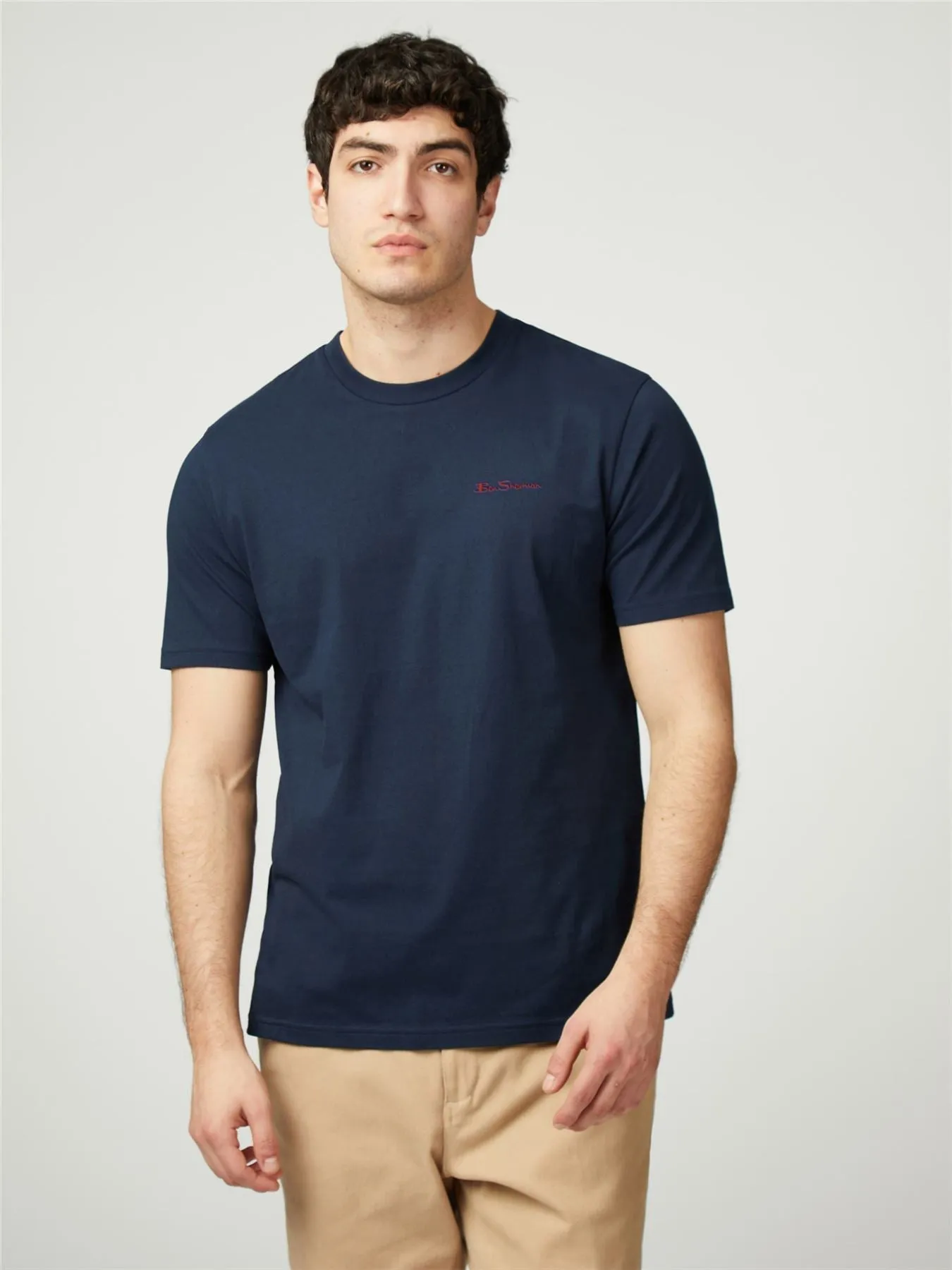 Ben Sherman Big Size Signature Short Sleeve T-Shirt For Men in 2 Colours, 2XL-5XL