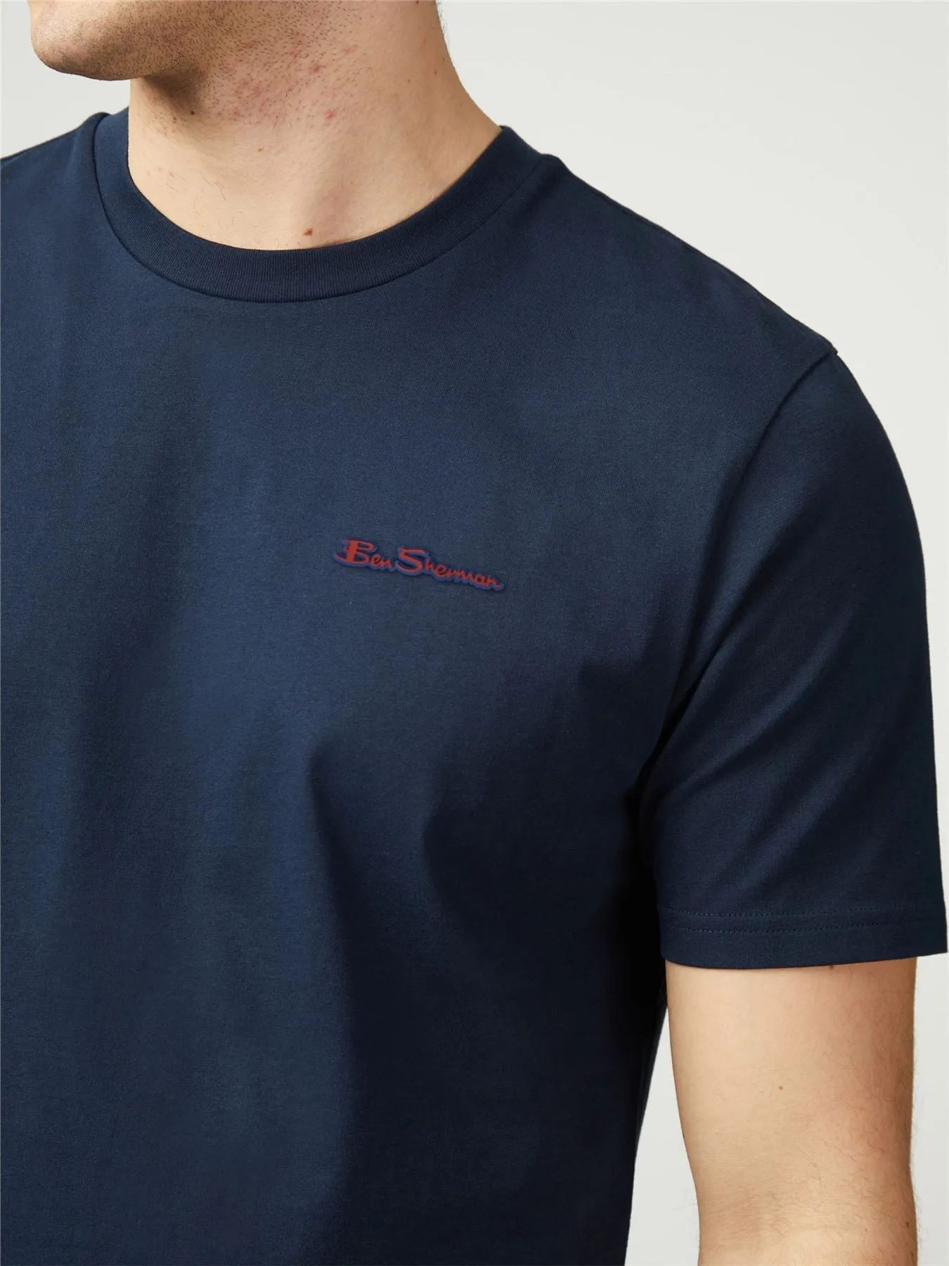 Ben Sherman Big Size Signature Short Sleeve T-Shirt For Men in 2 Colours, 2XL-5XL