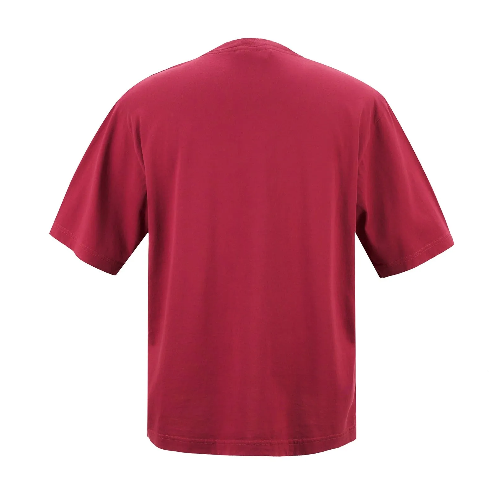 Crew Neck T-Shirt (Rosewood Red)