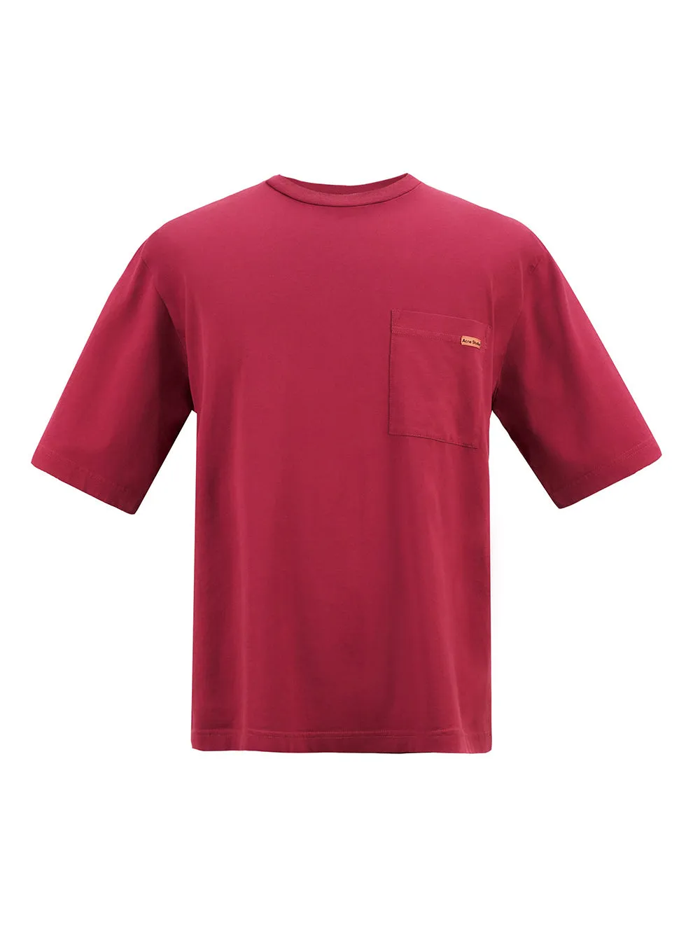 Crew Neck T-Shirt (Rosewood Red)