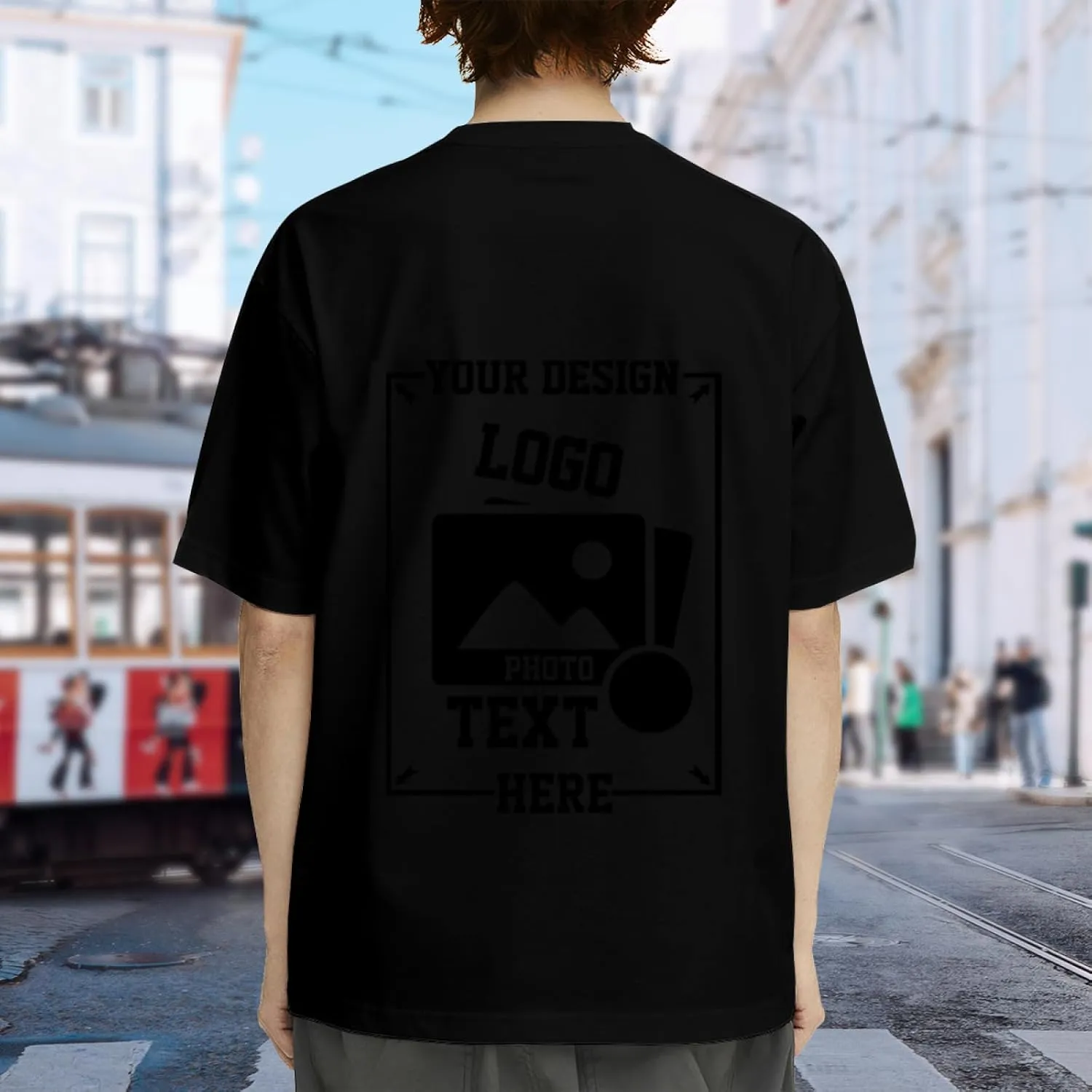 Custom T Shirts Made in USA Bulk Customized T Shirts for Men Women Design Your Own Personalized Shirt Tee Gifts