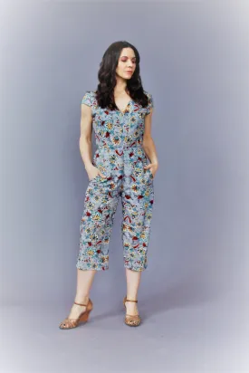 Francis Jumpsuit ~ Floral Print Size S #FRAN1