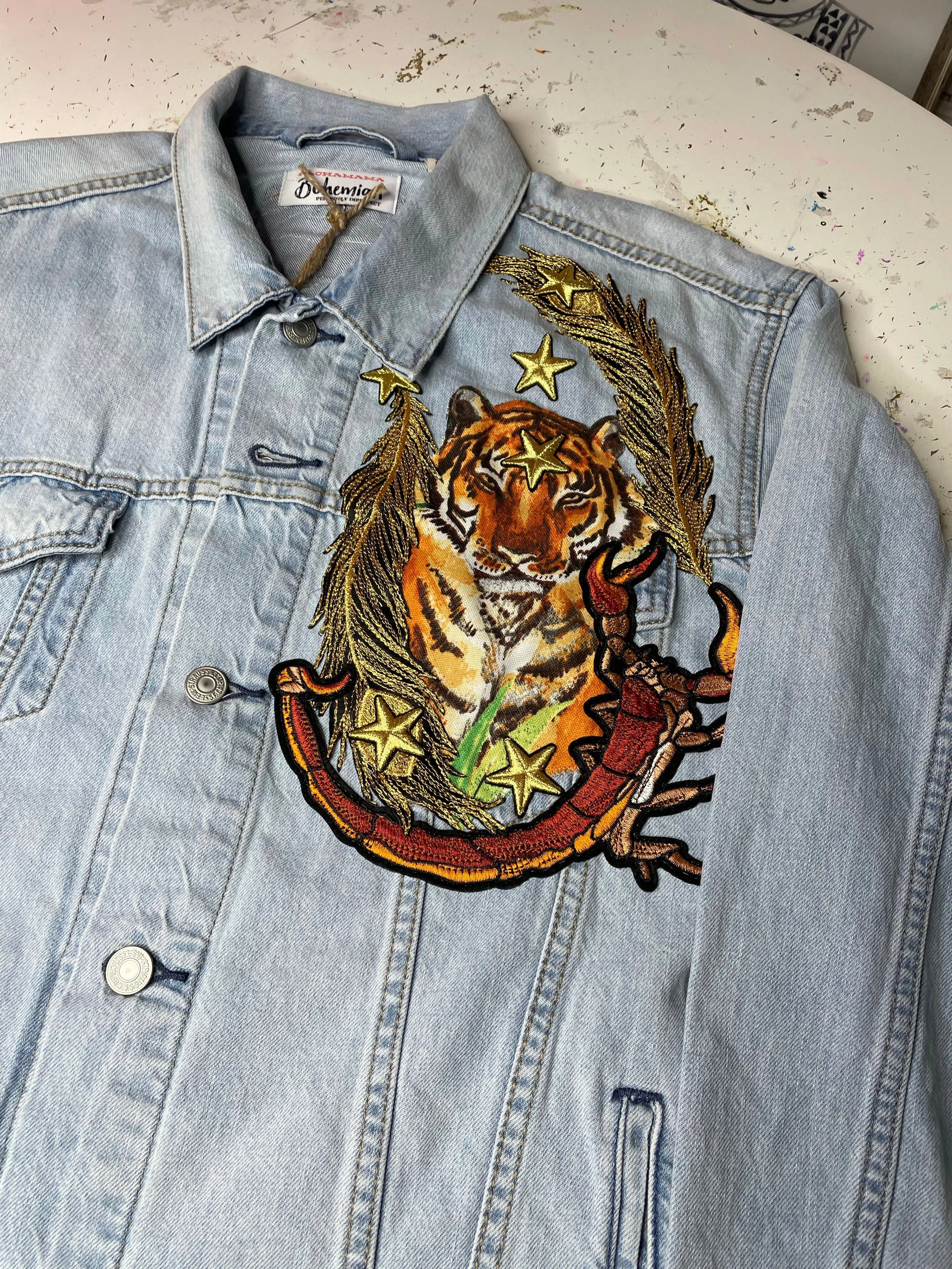 Ganesh In Love Light Jacket Light Blue