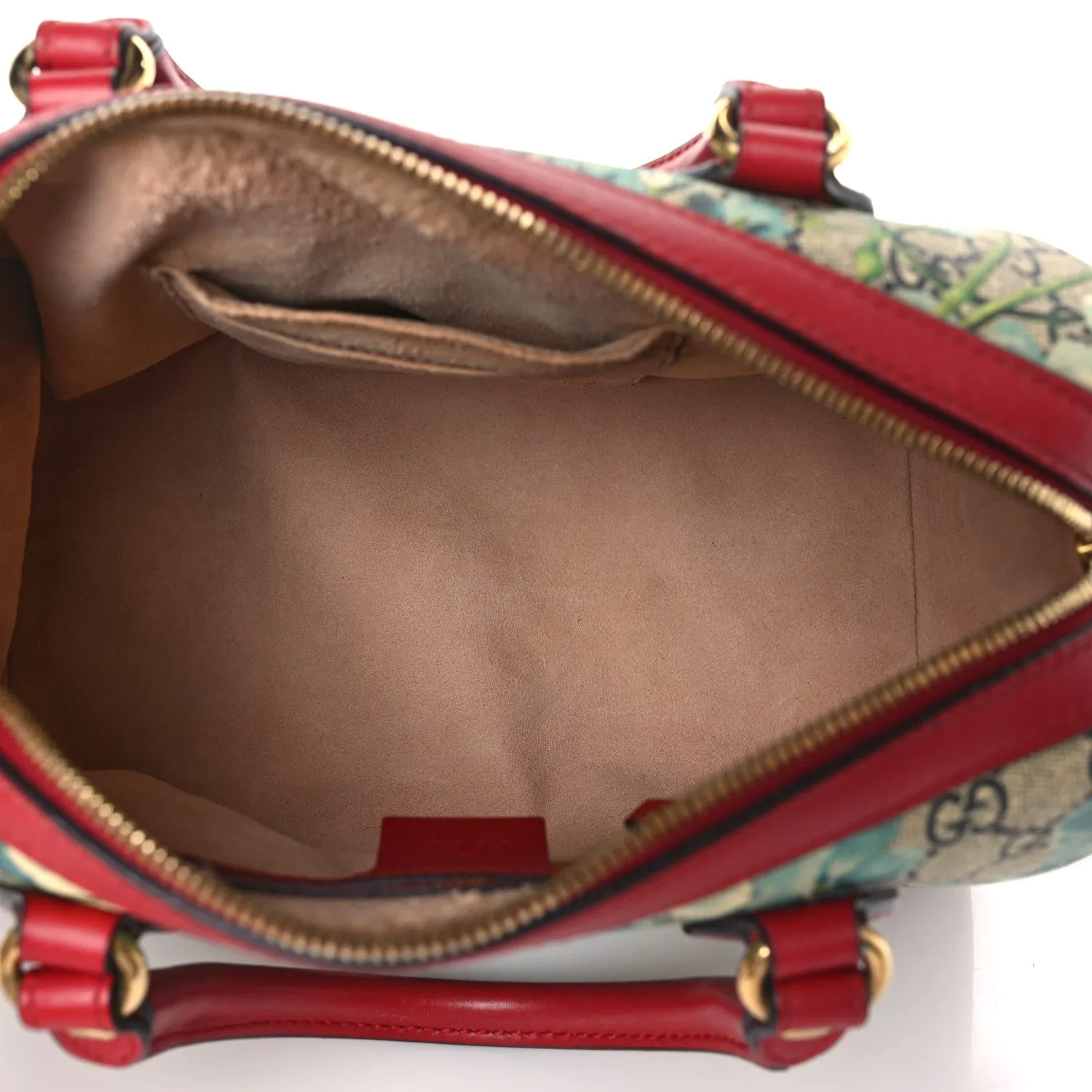 Gucci Gg Supreme Blooms Small Boston