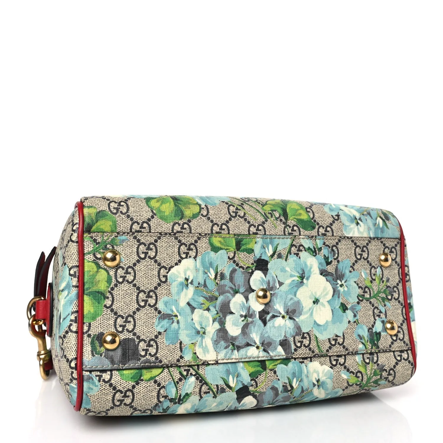 Gucci Gg Supreme Blooms Small Boston