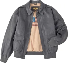 Landing Leathers Men Air Force A-2 Leather Flight Bomber Jacket (Also available in Big & Tall)
