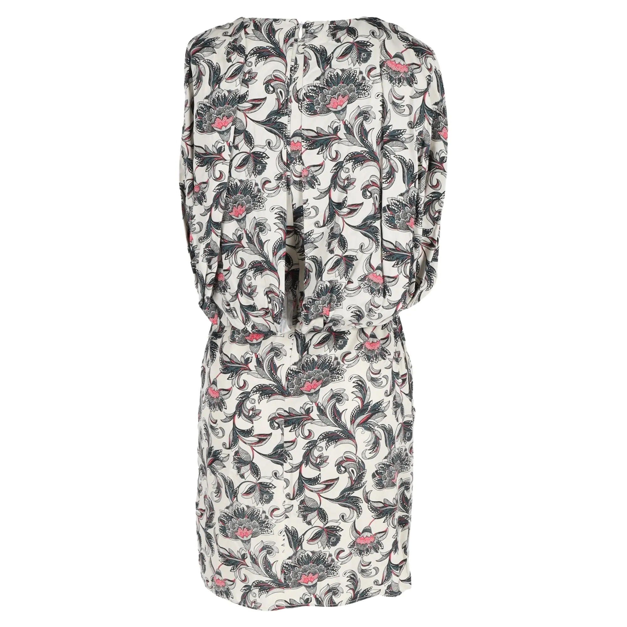 Louis Vuitton Dress with Belt in Floral Print Cotton