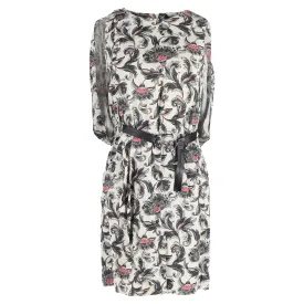 Louis Vuitton Dress with Belt in Floral Print Cotton