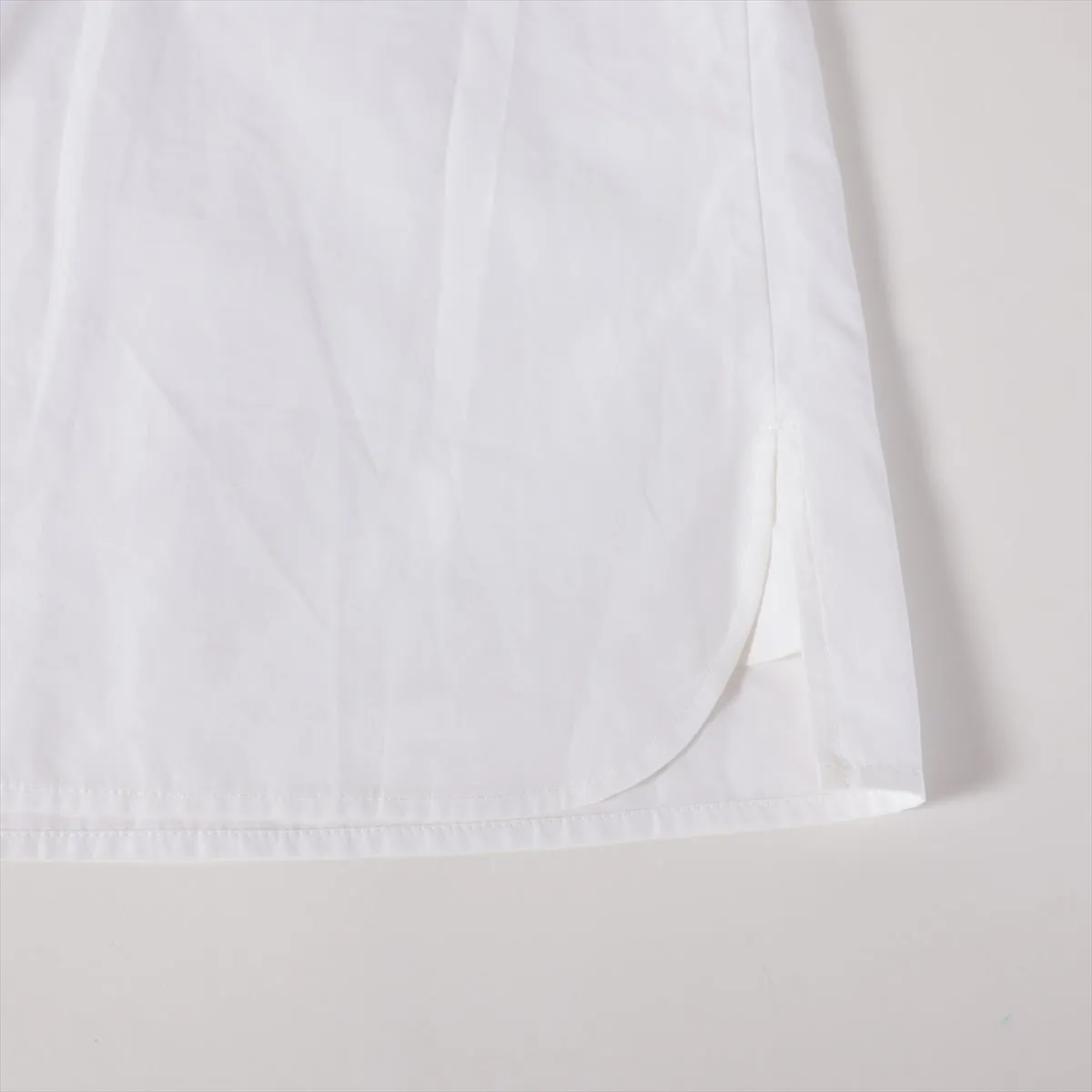 Louis Vuitton Long Sleeve Polo Dress White