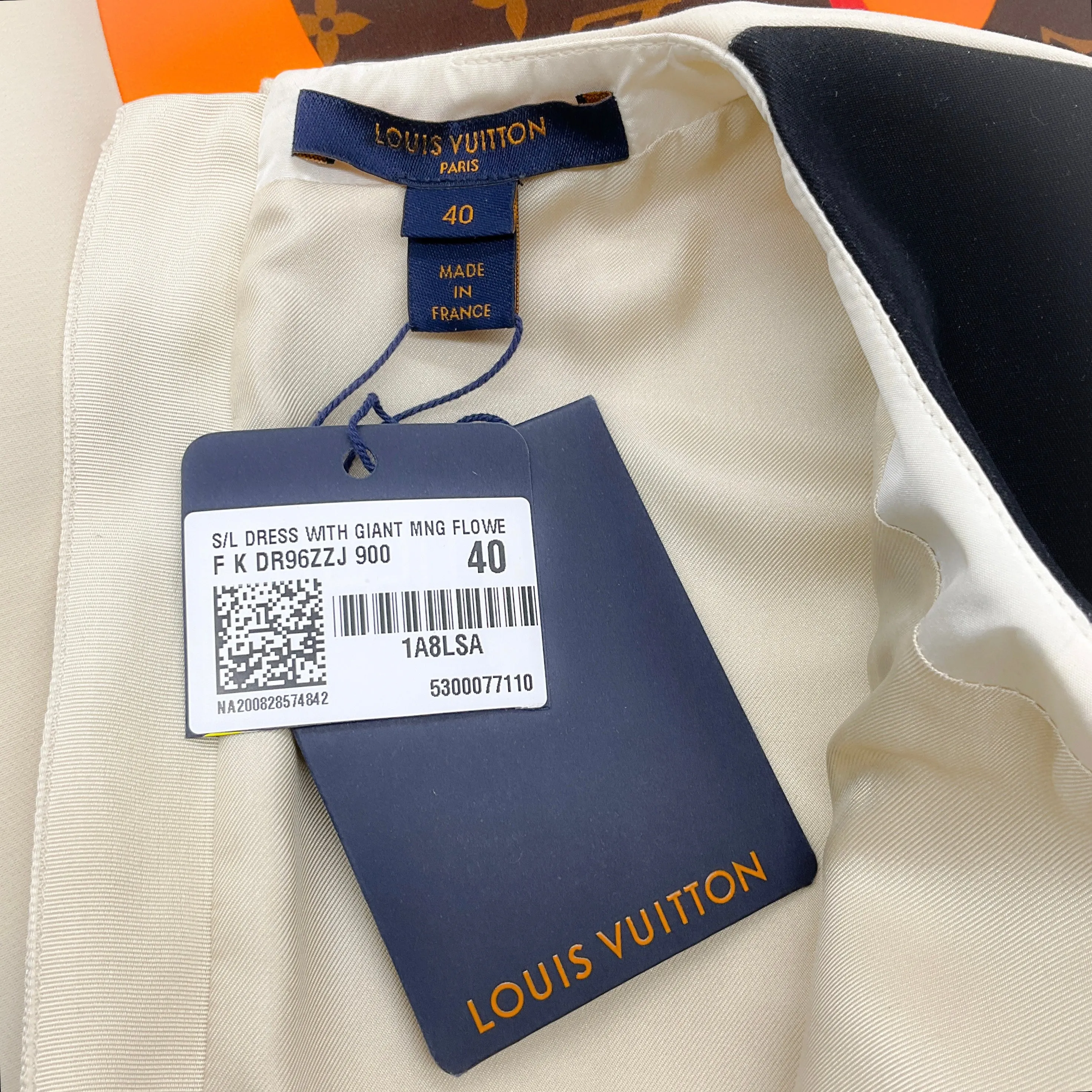 Louis Vuitton Sleeveless Dress with Giant Monogram Flowers