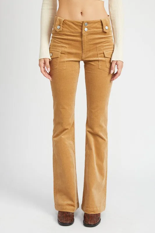 Low Rise Bell Bottoms