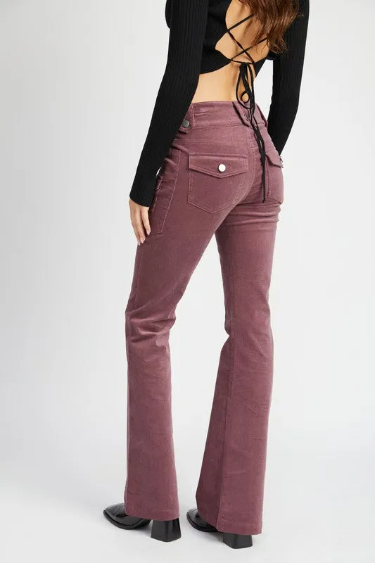 Low Rise Bell Bottoms