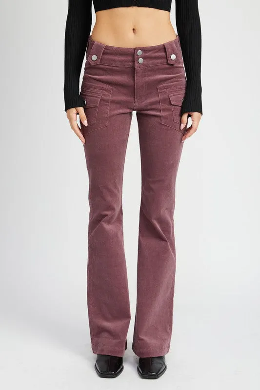 Low Rise Bell Bottoms