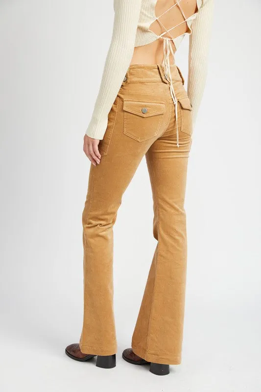 Low Rise Bell Bottoms