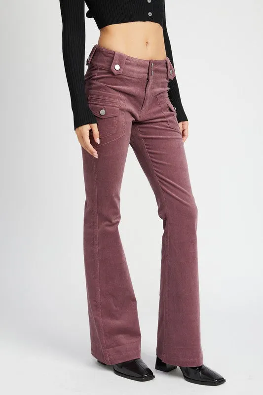 Low Rise Bell Bottoms