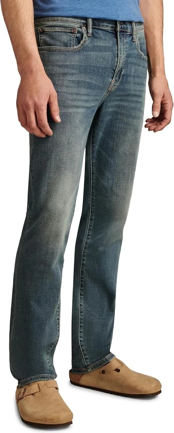 Lucky Brand Men's 223 Straight Coolmax Stretch Jean