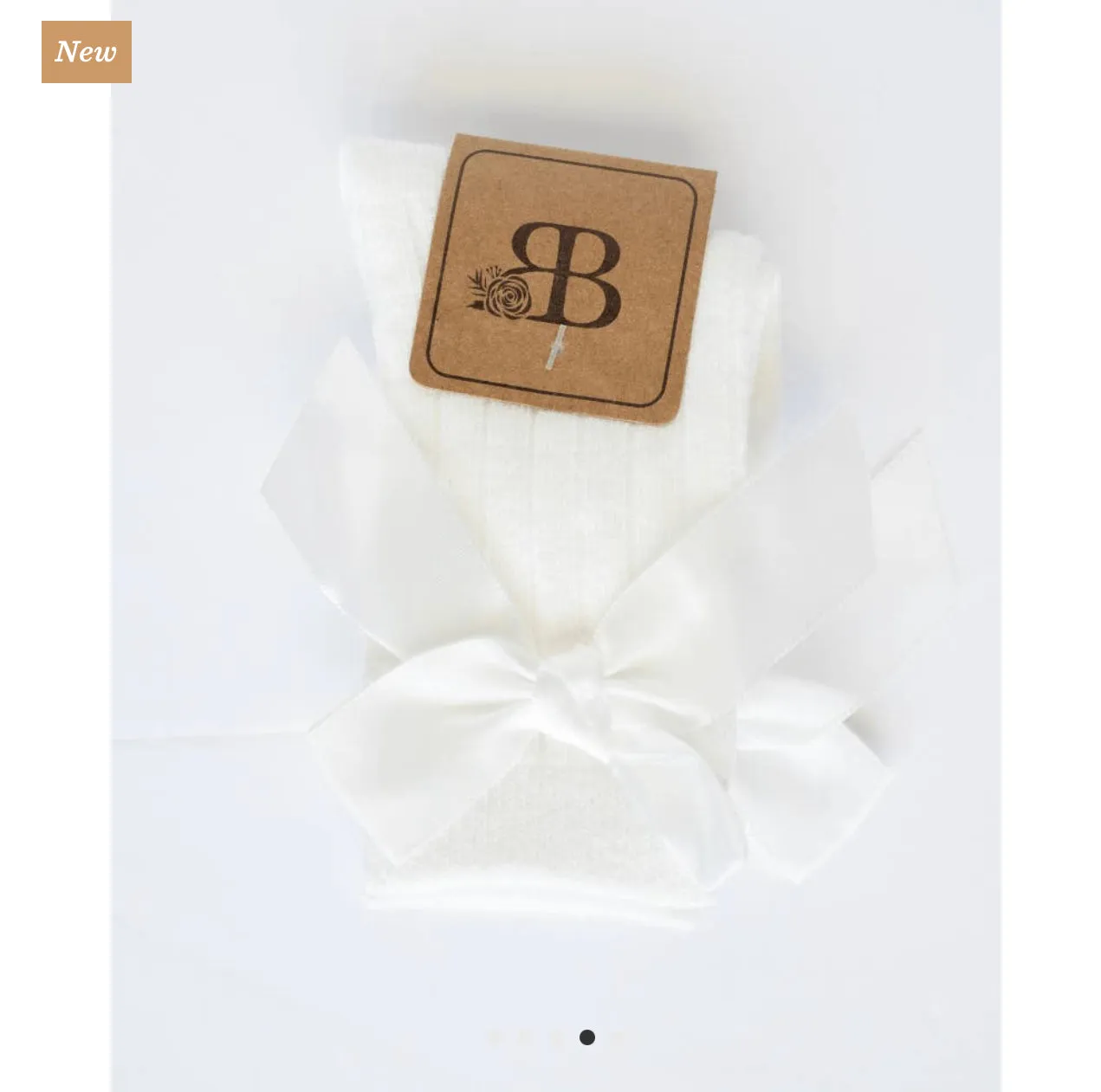 Martha Bow Front Midi Socks