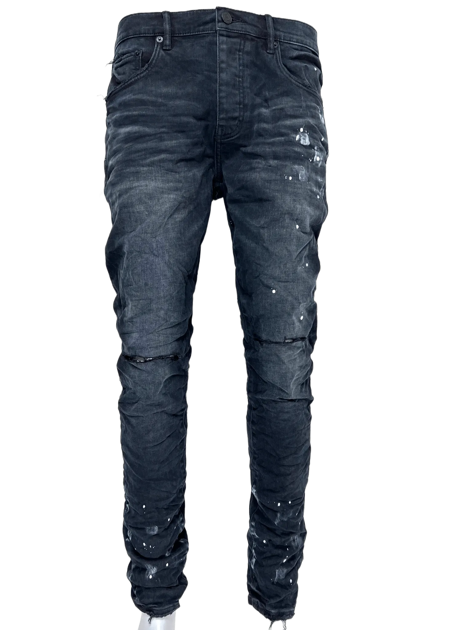 Purple Brand P001-BRKS Black Resin Knee Slit