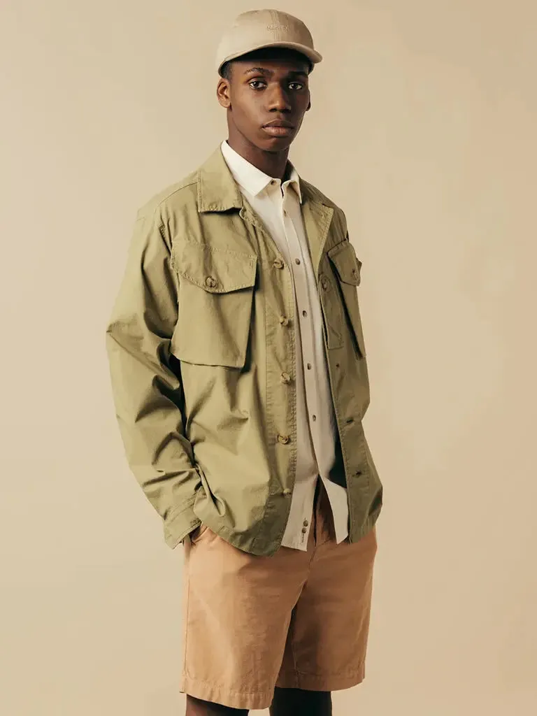 Redford Ripstop Jacket- Light Military
