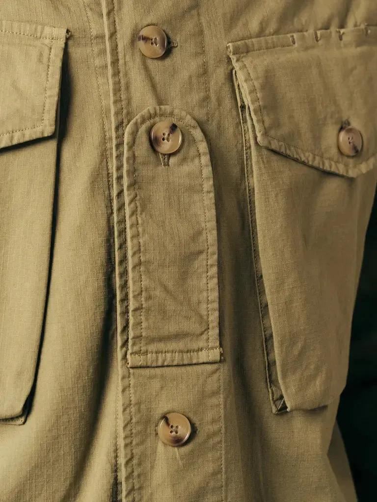 Redford Ripstop Jacket- Light Military
