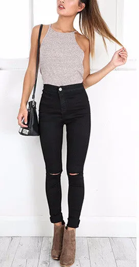 Ripped Distressed Jeans