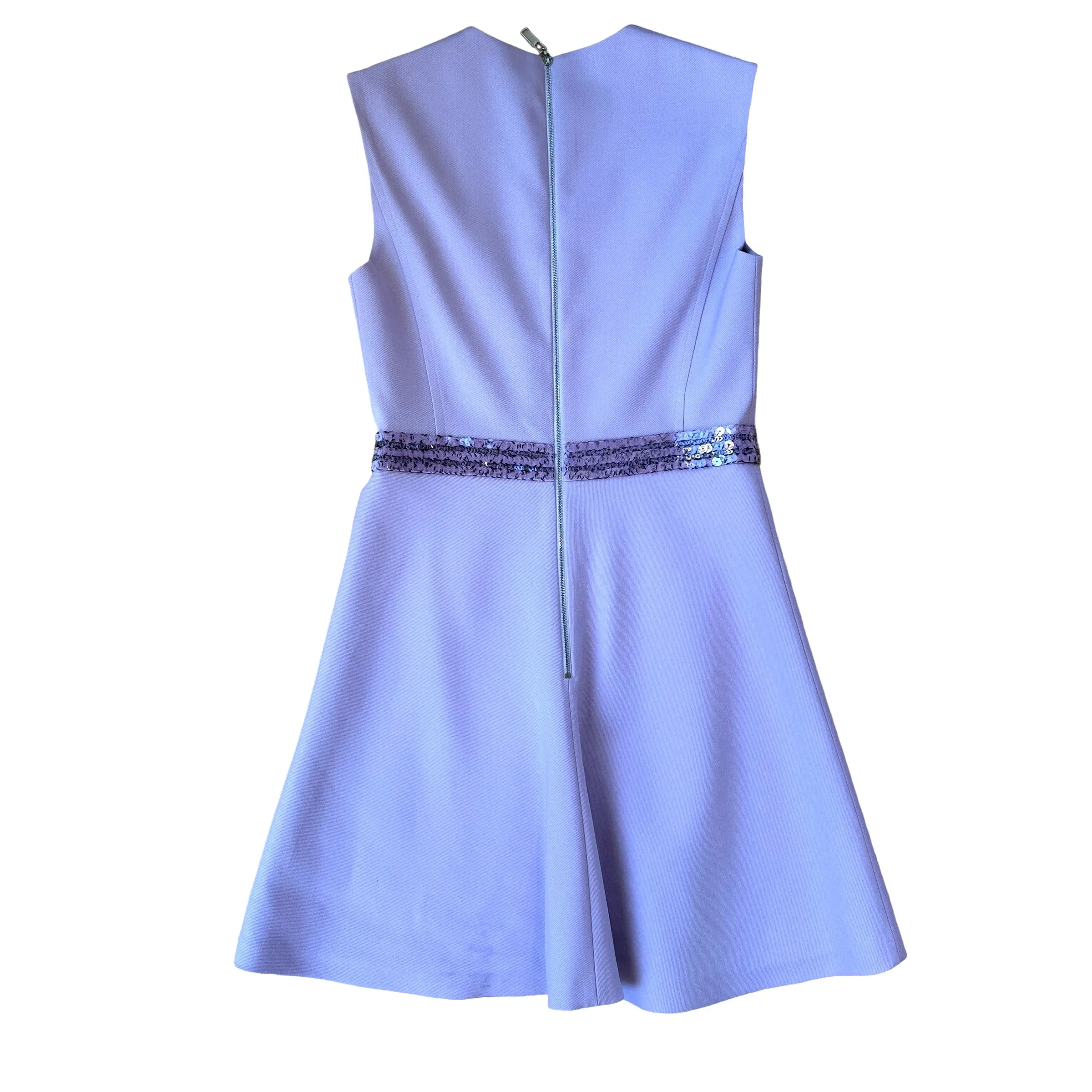 Sequins Purple Dress - S