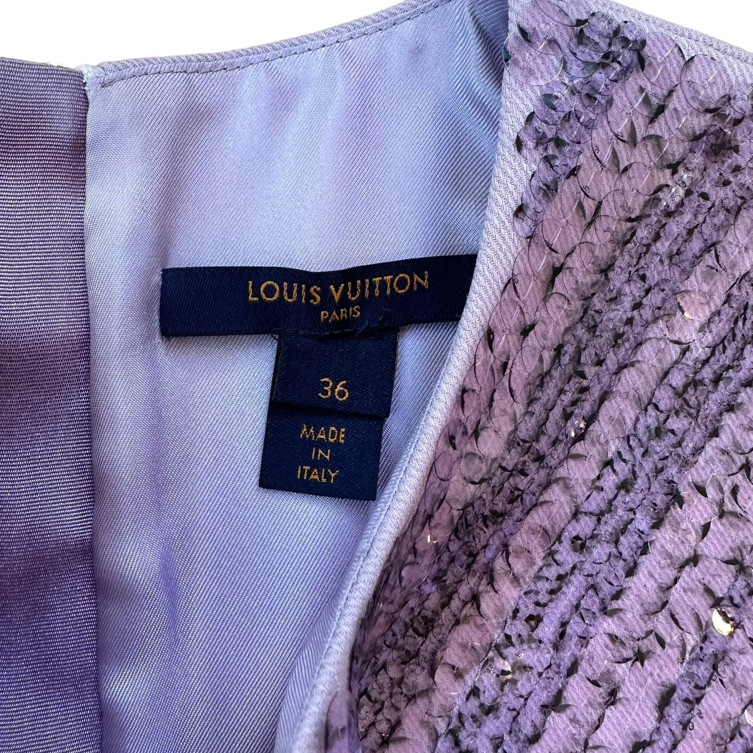 Sequins Purple Dress - S