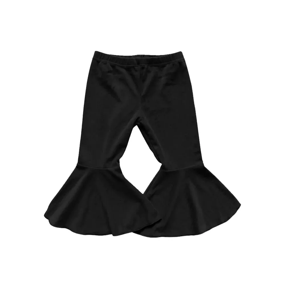 Toddler Velvet Black Bells