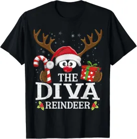 Unisex-Kids Christmas Family T-Shirt Black Small