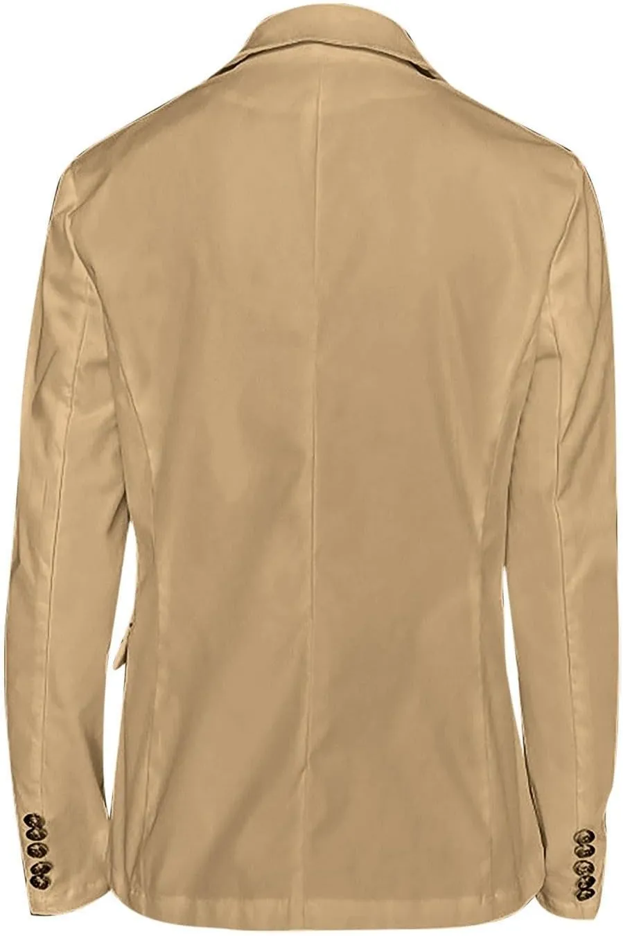 Womens Blazer Fashion Casual 2025 Office Work Button Jackets Long Sleeve Open Front Loose Lightweight Blazers